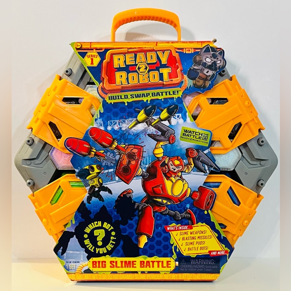 Ready2Robot Big Slime Battle Playset